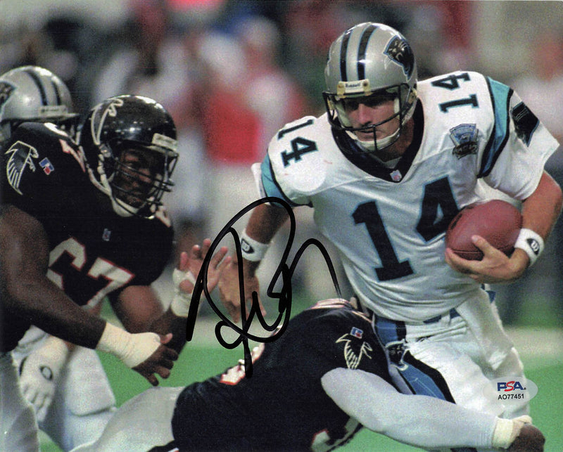 Frank Reich signed 8x10 photo PSA/DNA Carolina Panthers Autographed