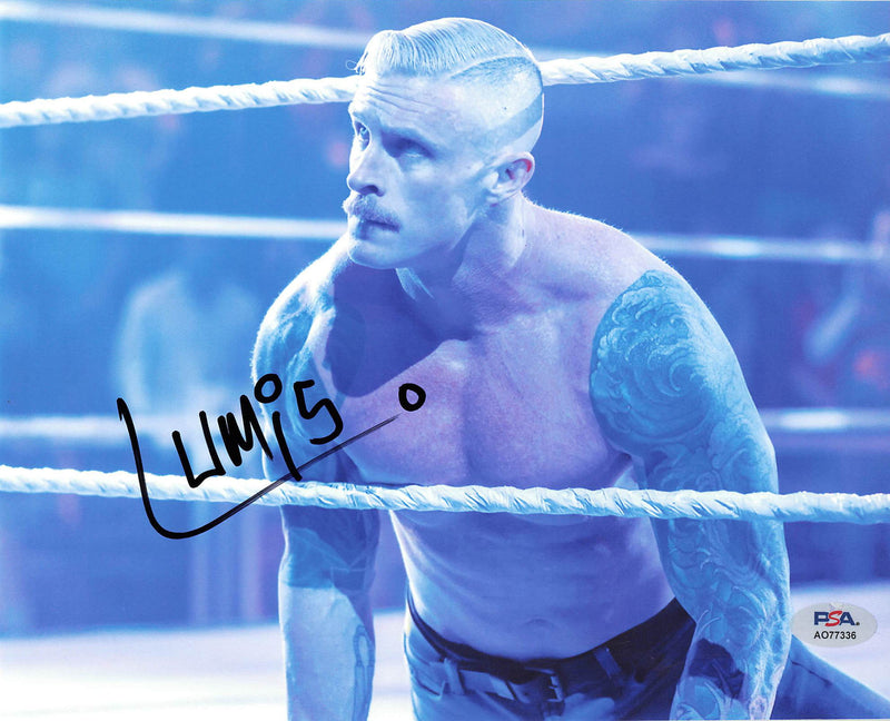 Dexter Lumis signed 8x10 photo PSA/DNA Autographed WWE