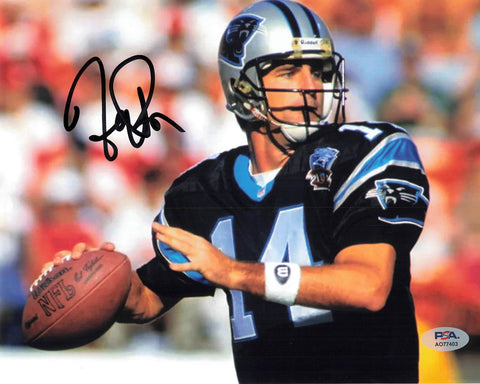 Frank Reich signed 8x10 photo PSA/DNA Carolina Panthers Autographed