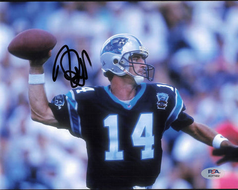 Frank Reich signed 8x10 photo PSA/DNA Carolina Panthers Autographed