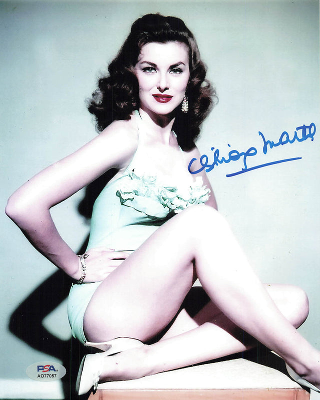 Christiane Martel signed 8x10 photo PSA/DNA Autographed Model/Miss Universe