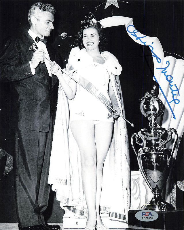 Christiane Martel signed 8x10 photo PSA/DNA Autographed Miss Universe