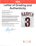 Bryce Harper signed jersey PSA/DNA AUTO 10 Philadelphia Phillies Autographed