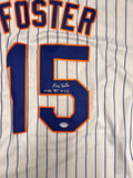 George Foster Signed Jersey PSA/DNA New York Mets Autographed