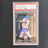 2008 Donruss Elite Extra Edition #11 Brandon Crawford signed card PSA Auto 10 Slabbed RC Giants