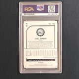 2019-20 Panini Hoops #145 Joel Embiid signed card PSA/DNA Philadelphia 76ers AUTO 10 Sixers