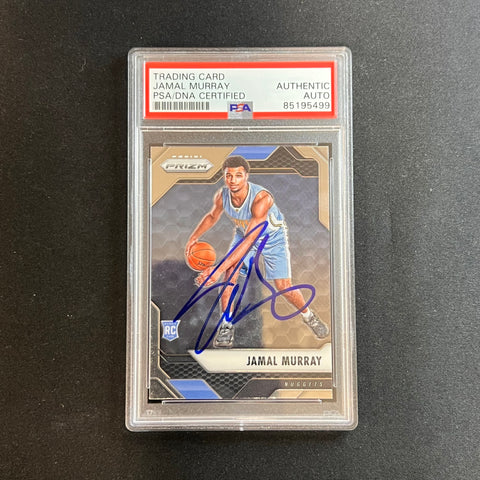 2016-17 Panini Prizm #175 Jamal Murray Signed AUTO PSA Slabbed Nuggets RC