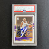 2020-21 NBA Panini Donruss Optic #56 Montrezl Harrell Signed Card AUTO PSA Slabbed Lakers