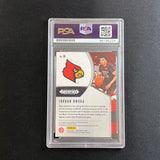 2020 Panini Draft Picks #38 Jordan Nwora Signed Card AUTO PSA/DNA Slabbed RC Cardinals