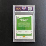 2020-21 NBA Panini Optic #56 Montrezl Harrell Signed Card AUTO PSA Slabbed Lakers