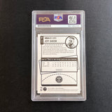 2021-22 Panini Hoops #115 Jeff Green Signed Card AUTO PSA/DNA Slabbed