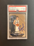 2015-16 Panini Prizm #318 Raul Neto Signed Card AUTO PSA Slabbed RC Jazz