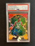 2020-21 Panini Select #74 Aaron Nesmith Signed Card AUTO PSA Slabbed RC Celtics