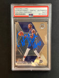 2019-20 Panini Mosaic #64 Dorian Finney-Smith Signed Card AUTO PSA Slabbed Mavericks