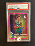 2019-20 Panini Donruss Optic #182 Romeo Langford Signed Card PSA Slabbed Auto Celtics