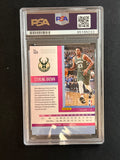 2017-18  Panini Status #123 Sterling Brown Signed Card AUTO PSA/DNA Slabbed Bucks