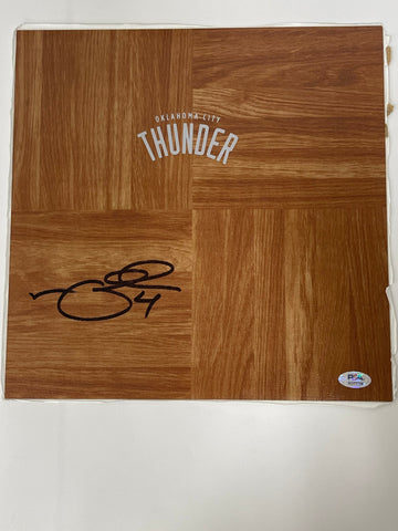 Nick Collison signed 8x10 photo PSA/DNA Thunder Autographed