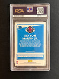 2020-21 Panini Donruss Rated Rookie #224 Kenyon Martin Jr. Signed Card AUTO 10 PSA Slabbed Rockets