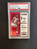 2017-18 Panini Contenders #100 DeAndre Jordan Signed Card AUTO PSA Slabbed