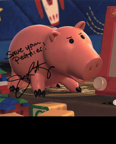 John Ratzenberger Signed 8x10 photo PSA/DNA Toy Story Autographed