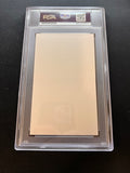 P.J. Carlesimo signed cut PSA/DNA slabbed AUTO Nets