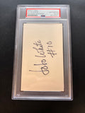 Jo Jo White signed cut PSA/DNA slabbed AUTO Celtics