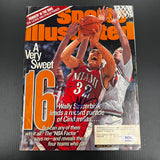 Wally Szczerbiak signed Sports Illustrated PSA/DNA Miami Autographed