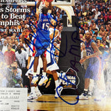 Mario Chalmers signed Sports Illustrated Magazine PSA/DNA Kansas Autographed March Madness