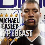 Michael Beasley signed Dime Magazine PSA/DNA Kansas State Autographed