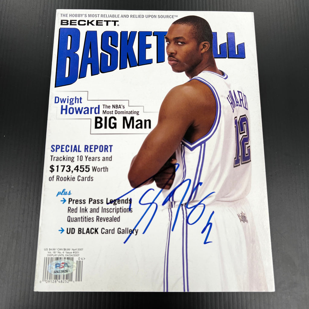 Dwight Howard Autograph Dwight Howard Signed Magazine PSA/DNA