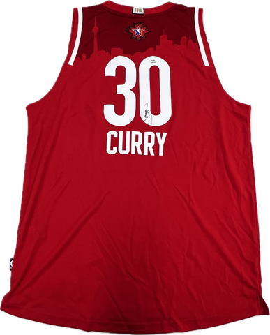 Stephen Curry signed jersey PSA/DNA Autographed All-Star Steph
