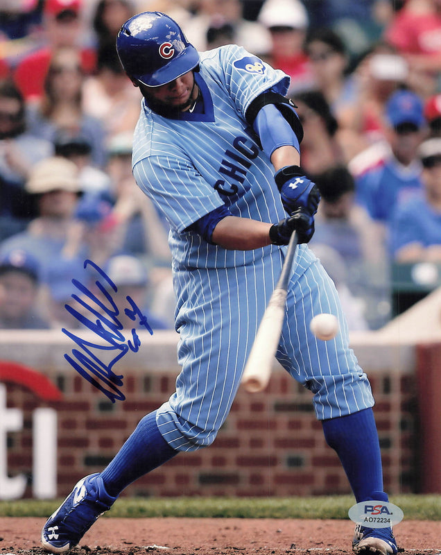 Welington Castillo signed 8x10 photo PSA Autographed Baseball