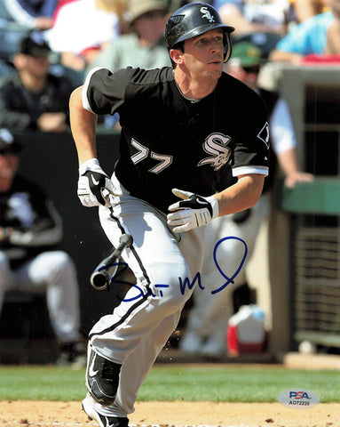 Brent Morel signed 8x10 photo PSA Autographed White Sox