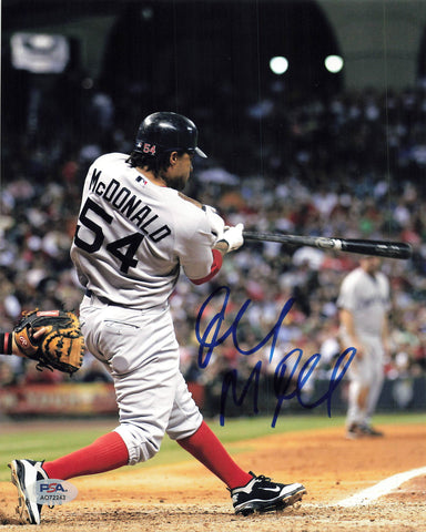 Darnell Mcdonald signed 8x10 photo PSA Autographed Baseball