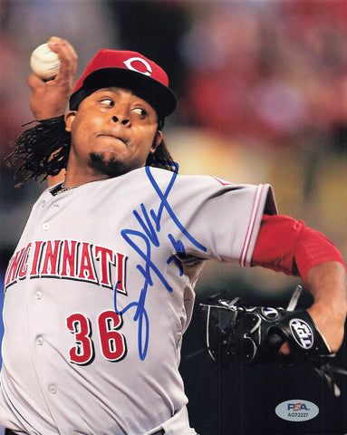 Edinson Volquez signed 8x10 photo PSA Autographed Baseball