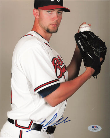 MIKE MINOR signed 8x10 photo PSA/DNA Atlanta Braves Autographed