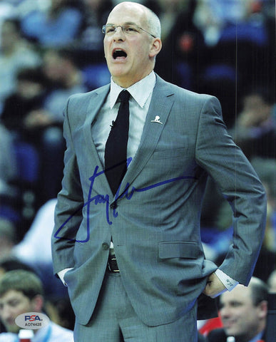 Jay Triano signed 8x10 photo PSA/DNA Charlotte Hornets Autographed