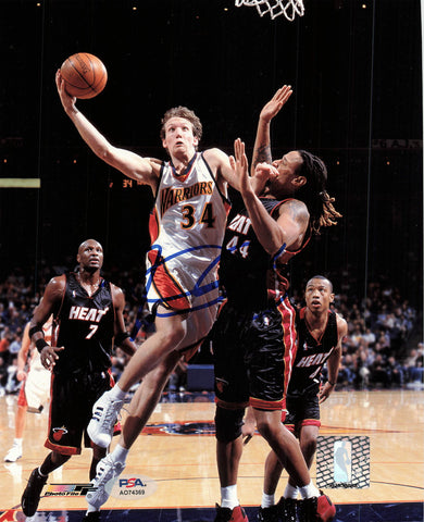 Mike Dunleavy Jr signed 8x10 photo PSA/DNA Warriors Autographed