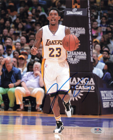 Lou Williams signed 8x10 photo PSA/DNA Los Angeles Lakers Autographed