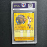 1991 Fleer #65 Tim Hardaway Signed Card AUTO PSA Slabbed Warriors