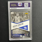 2015-16 Contenders Draft Picks #3 Andrew Harrison Signed Card AUTO 10 PSA Slabbed Kentucky