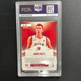 2016-17 Contenders Draft Picks Game Day #9 Jakob Poeltl Signed Card AUTO 10 PSA Slabbed Utah