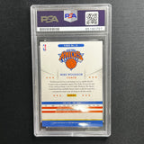 2012-13 NBA Hoops #21 Mike Woodson Signed Card AUTO 10 PSA/DNA Slabbed Knicks
