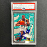 1996 Fleer #279 Byron Scott Signed Card AUTO PSA Slabbed Grizzlies