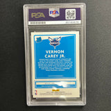 2020-21 Donruss Rated Rookie #241 Vernon Carey Jr. Signed Card AUTO 10 PSA/DNA Slabbed RC Hornets