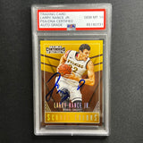 2015 CONTENDERS DRAFT PICKS #49 Larry Nance Jr. Signed Card AUTO 10 PSA Slabbed Wyoming