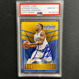 2015-16 Contenders Draft Picks #32 Norman Powell Signed Card AUTO 10 PSA Slabbed UCLA