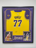 Luka Doncic Signed Jersey PSA Los Angeles Lakers Autographed