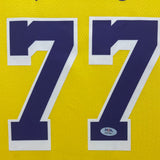 Luka Doncic Signed Jersey PSA Los Angeles Lakers Autographed