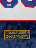 Charlie Sheen Signed Jersey PSA Major League Autographed